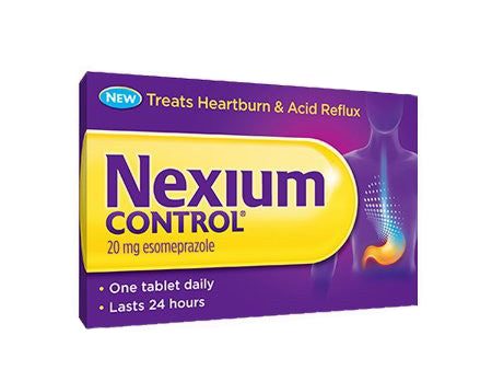 Nexium Control 20mg Gastro-Resistant Tablets (14 Tablets) Online now