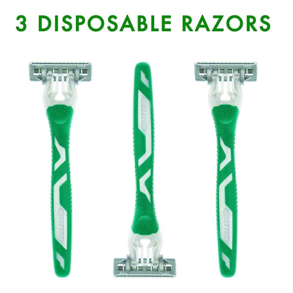 Wilkinson Sword Quattro Titanium Sensitive (3 Razors) For Sale