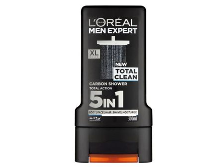 L Oréal Paris Men Expert Pure Carbon Total Clean Shower Gel 300ml For Discount