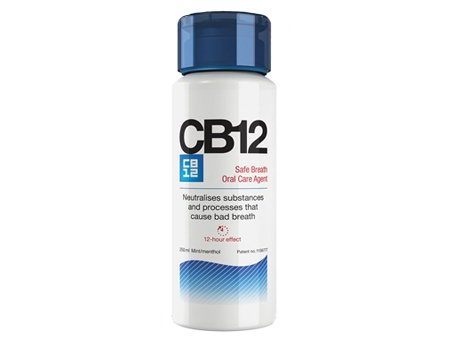 CB12 Mint Menthol Mouthwash 250ml Online now