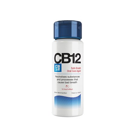 CB12 Mint Menthol Mouthwash 250ml Online now