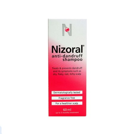 Nizoral Anti-Dandruff Shampoo 60ml Supply