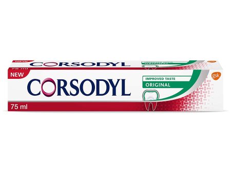 Corsodyl Toothpaste Original 75 ml Hot on Sale