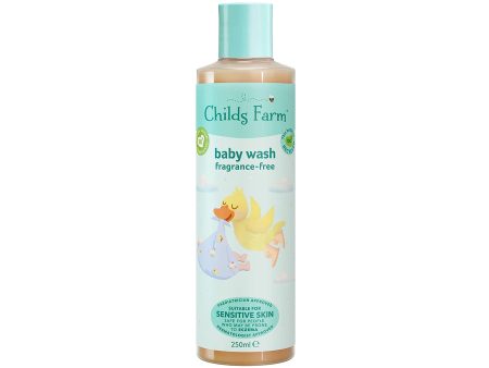 Childs Farm Sensitive Baby Wash: Fragrance Free 250ml Fashion