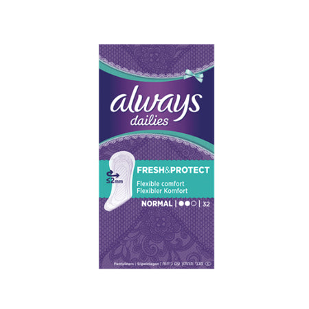 Always Dailies Pantyliners Normal (32 Pack) Online Hot Sale