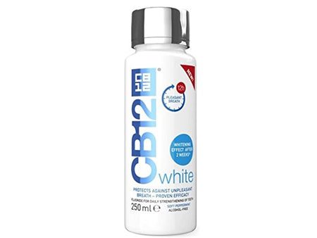 CB12 White Soft Peppermint Mouthwash 250ml on Sale