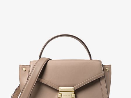 Whitney Medium Leather Satchel Cheap