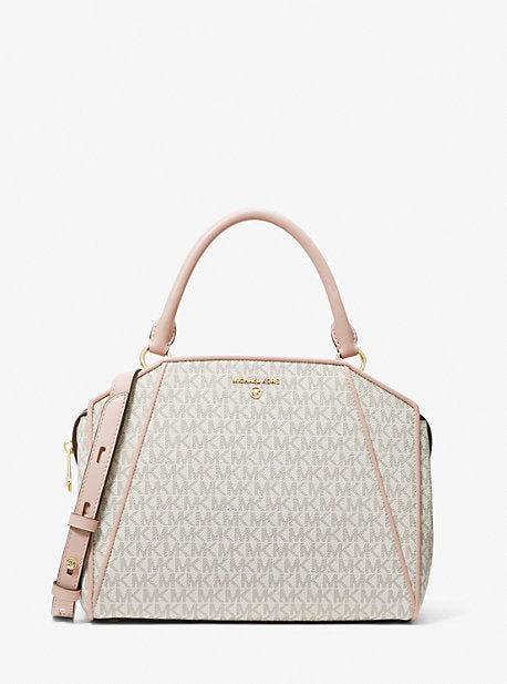 Cleo Medium Logo Satchel Online now