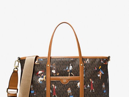 Beck Medium Jet Set Girls Tote Bag For Sale