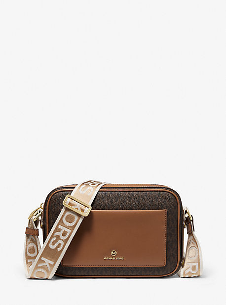 Maeve Large Logo and Faux Leather Crossbody Bag on Sale