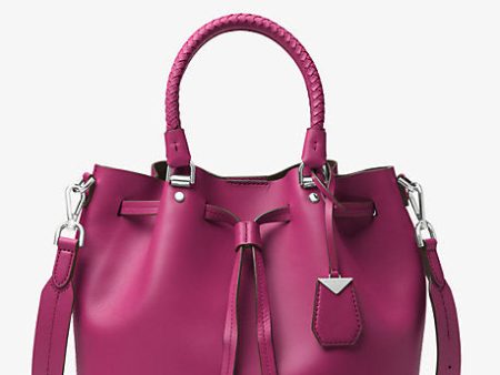 Blakely Leather Bucket Bag on Sale