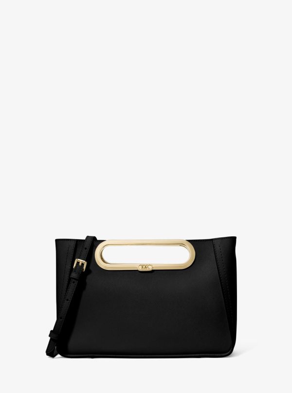 Chelsea Large Saffiano Leather Convertible Crossbody Bag Online now