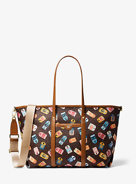 Beck Large Printed Logo Tote Bag Online Sale