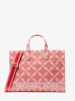 Gigi Large Empire Logo Jacquard Tote Bag Online