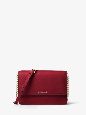 Daniela Large Leather Crossbody Discount