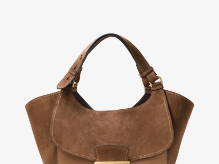 Josie Large Leather and Suede Tote Hot on Sale