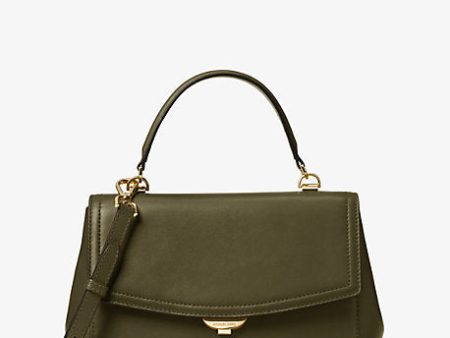 Ava Medium Leather Satchel Supply