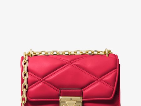 Serena Small Quilted Faux Leather Crossbody Bag Fashion