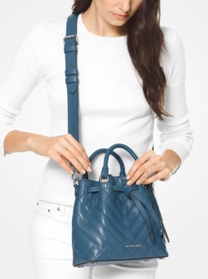 Blakely Small Quilted Leather Bucket Bag on Sale