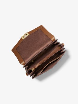 Hendrix Medium Leather Messenger Bag Online Sale