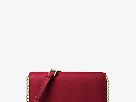 Daniela Large Leather Crossbody Discount