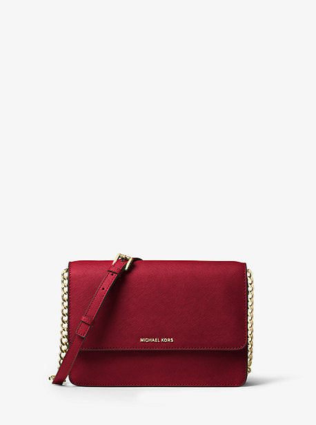 Daniela Large Leather Crossbody Discount