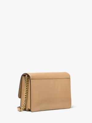 Daniela Large Saffiano Leather Crossbody Bag Supply