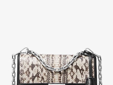 Cece Medium Snakeskin Shoulder Bag For Cheap