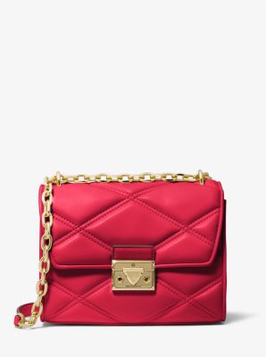 Serena Small Quilted Faux Leather Crossbody Bag Fashion