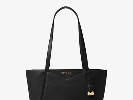 Whitney Small Pebbled Leather Tote Bag Hot on Sale