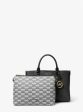 Charlotte Medium 2-in-1 Saffiano Leather and Logo Tote Bag Fashion