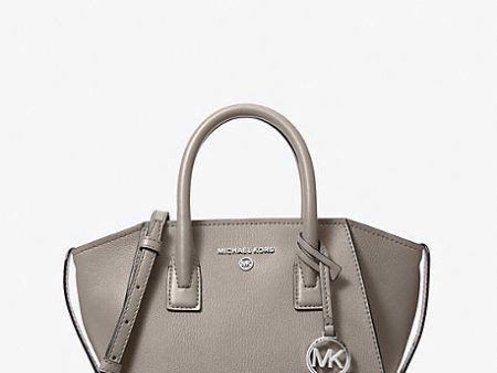 Avril Small Leather Top-Zip Satchel | 55983 For Cheap