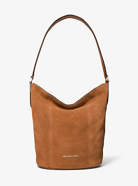 Brooke Medium Suede Shoulder Bag on Sale