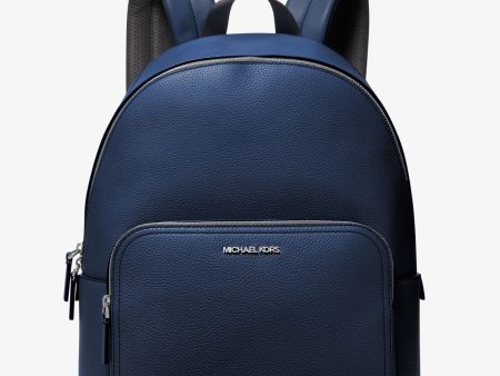 Cooper Pebbled Leather Commuter Backpack Online Hot Sale