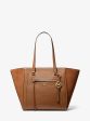 Carine Large Pebbled Leather Tote Bag For Sale