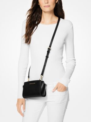 Selma Mini Saffiano Leather Crossbody Online Hot Sale