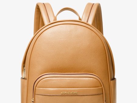 Bex Medium Pebbled Leather Backpack Online now