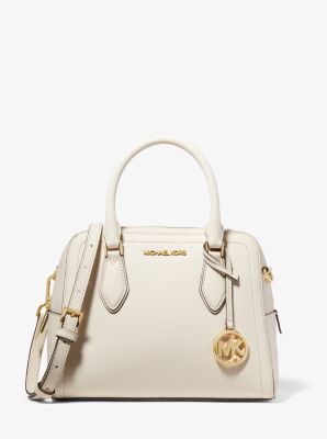 Ayden Medium Saffiano Leather Satchel on Sale