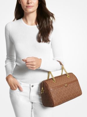 Blaire Medium Logo Satchel Hot on Sale