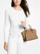 Avril Small Leather Top-Zip Satchel | 55487 on Sale