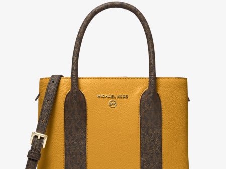 Austin Medium Pebbled Leather Messenger Bag | 56331 For Discount