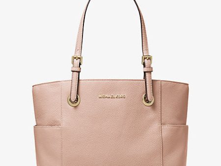 Jet Set Medium Pebbled Leather Tote Bag on Sale