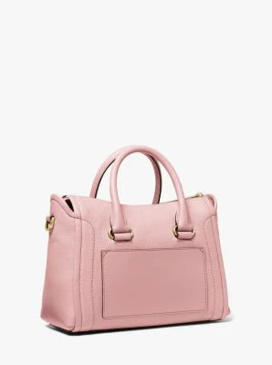 Carine Medium Pebbled Leather Satchel Sale