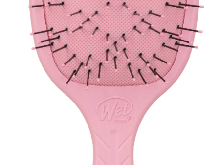 Wet Brush Go Green Thick Hair Paddle - Pink Online now