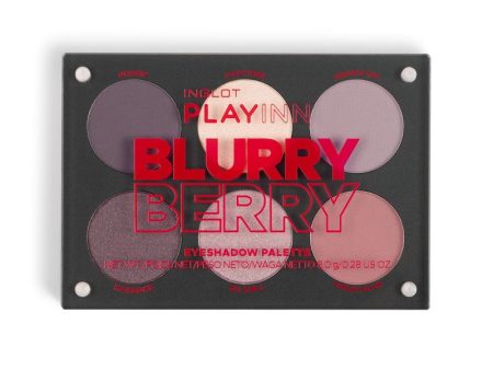 INGLOT Playinn Blurry Berry Eyeshadow Palette For Cheap