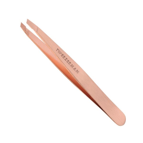 Tweezerman Studio Slant Tweezer Rose Gold For Sale