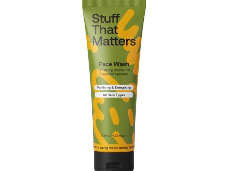 Stuff That Matters Men s Face Wash - Purifying & Energising 125ml For Sale