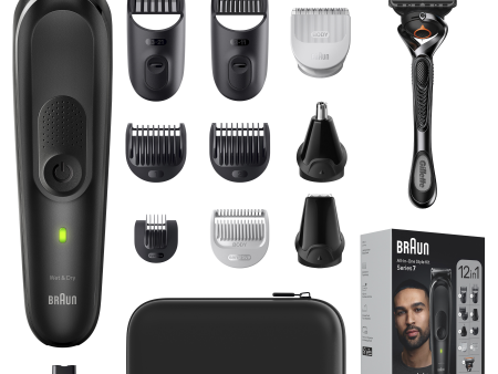 Braun Series 7 All-In-One Beard Hair Body Styling Kit MGK4760 Online