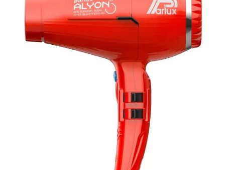 Parlux Alyon Air Ionizer 2250 Tech Hair Dryer Red Online now