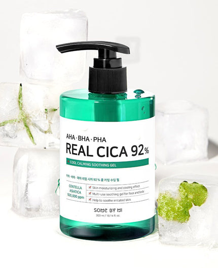 Some By Mi AHA BHA PHA Real Cica 92% Cool Calming Soothing Gel 300ml Discount